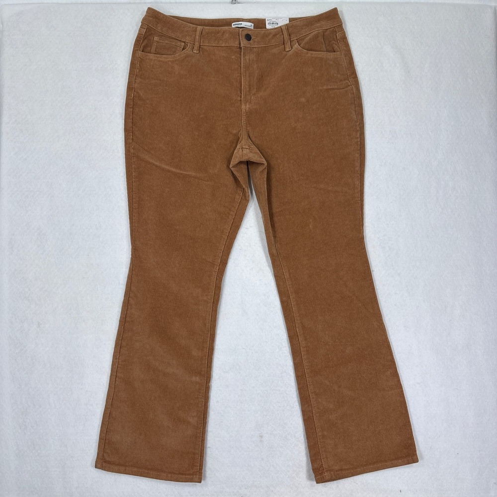 Sonoma Bootcut Corduroy Pants 18 Regular Stretch NWT Casual Boho